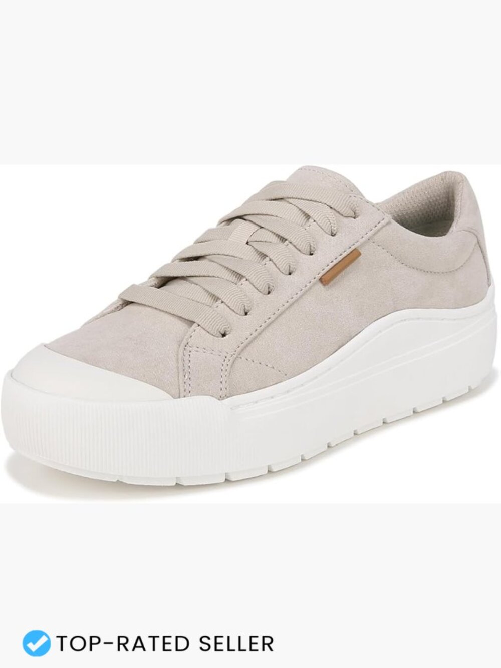 Anatomical Cushioning Platform Sneakers Retro Style Lace-Up Comfort Shoes